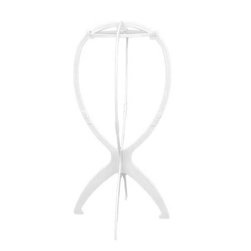 Detachable wig holder, wig styling and fixing base, plastic head cover support frame, folding wig rack